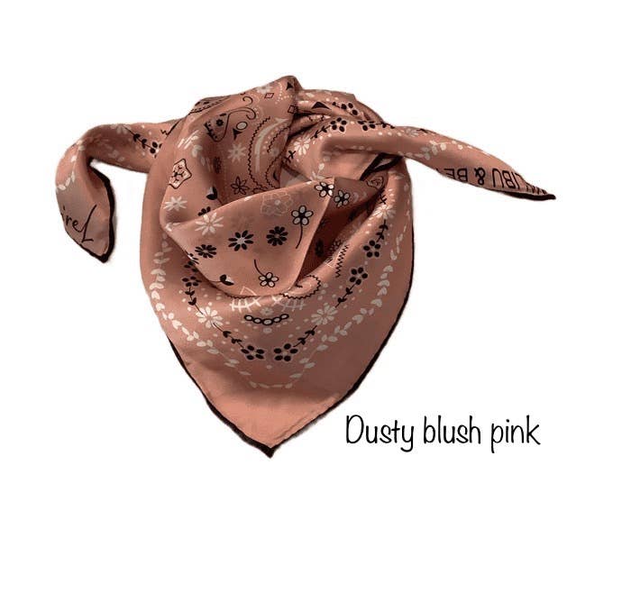 Malibu & Beyond Co /LENNOX MODE - Vendita all'ingrosso Bandana - Donna - Iconico bandana vintage americano in seta di gelso 100%!12