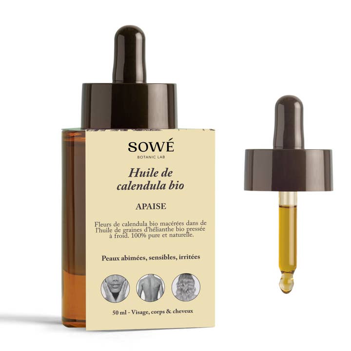 SOWE Botanic Lab - Wholesale Facial Oil - Organic calendula oil2