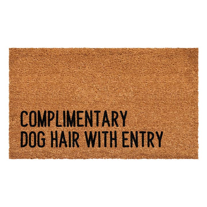 Complimentary dog hair with entry Doormat for wholesale by Calloway Mills
