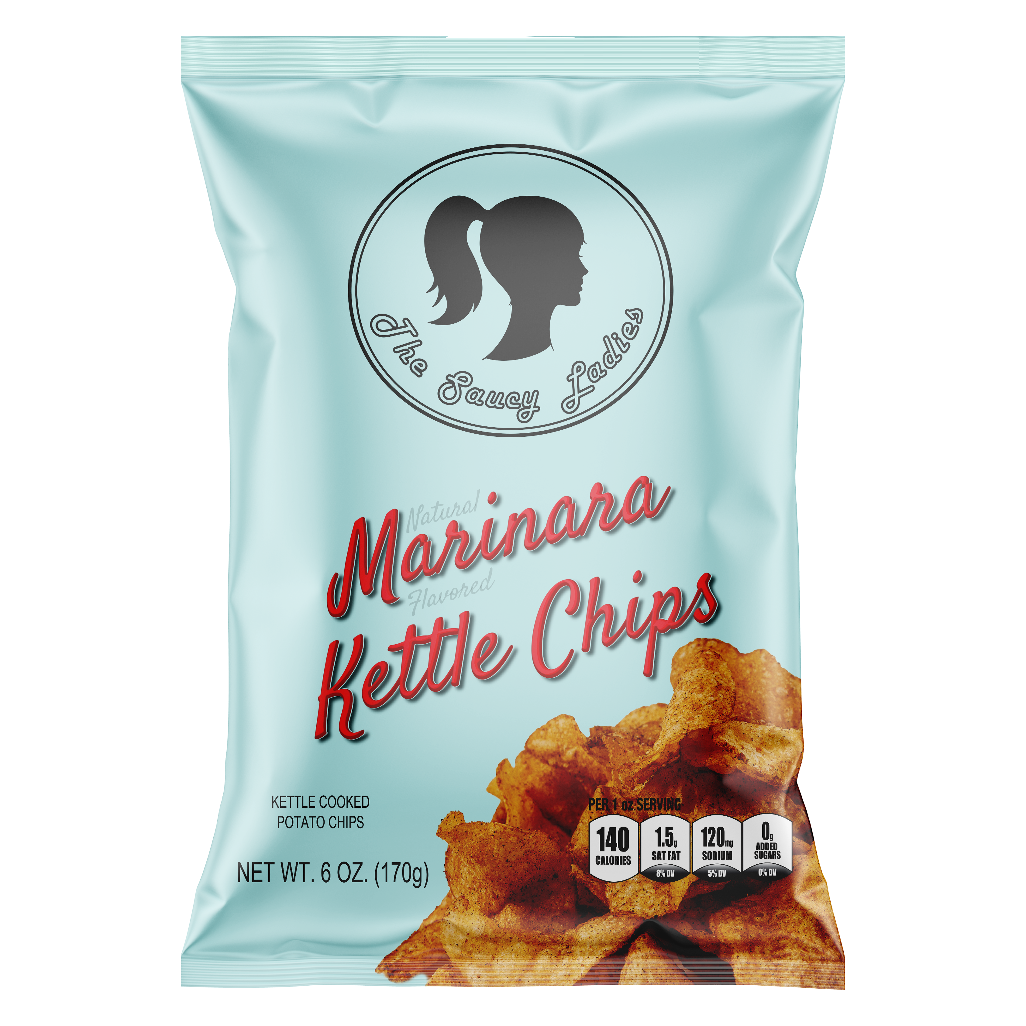 The Saucy Ladies - Wholesale Chips - Saucy Ladies Kettle Chips Mixed Case 6 oz - 16 Bags3