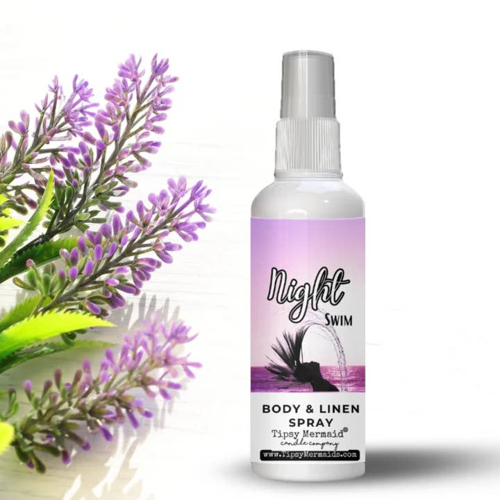 Night Swim Premium Krops-, Linned- og Rumspray for engroshandel hos Tipsy Mermaid®