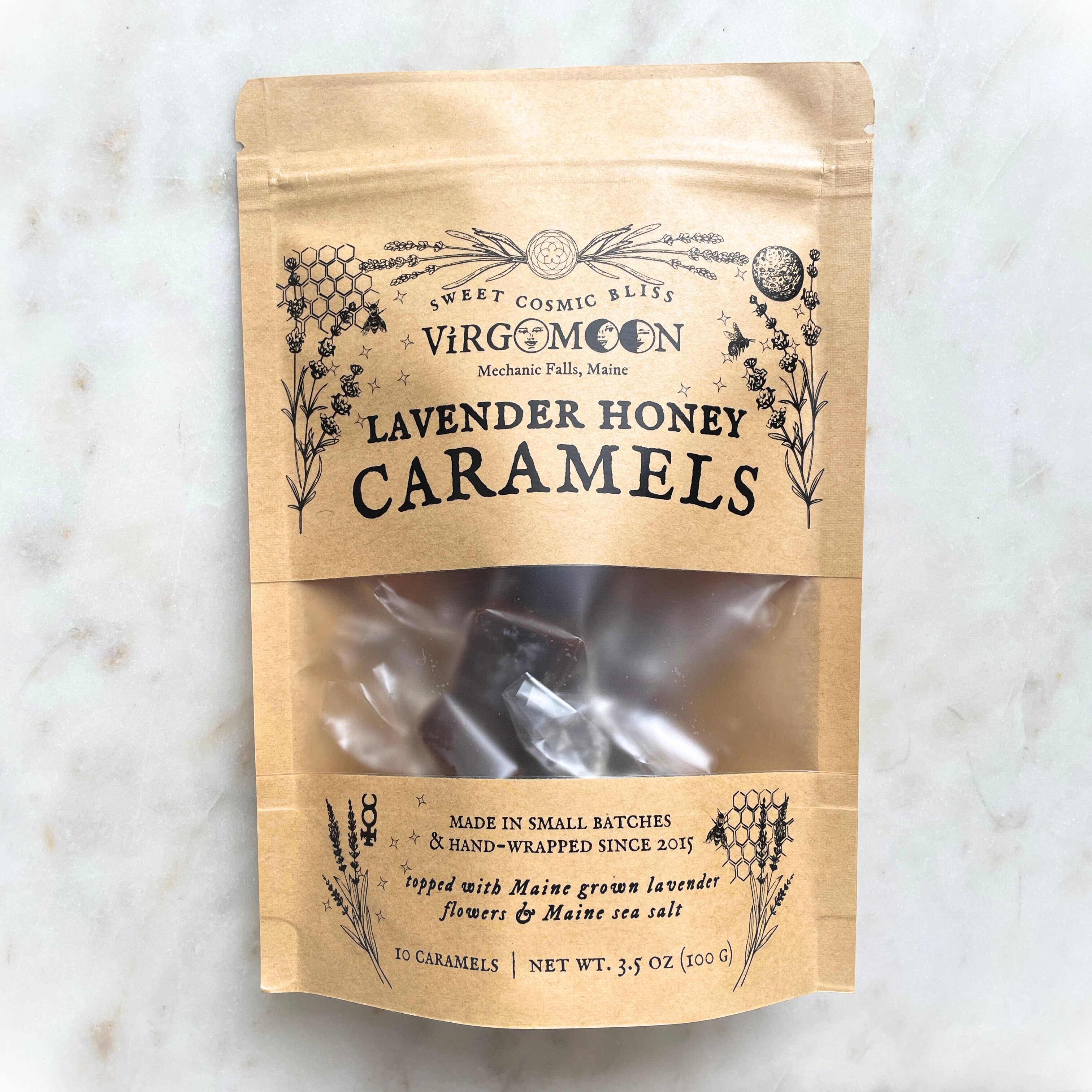 Virgo Moon - Wholesale Caramel - Lavender Honey Caramels1