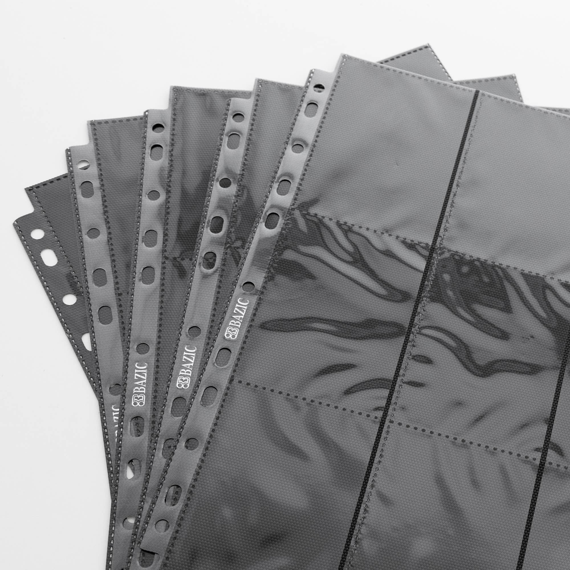 BAZIC Products - Wholesale Card Holder - Unisex - Trading Card Holders Side Loading 9-Pockets (5/Pack)3