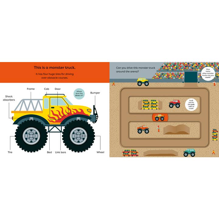 Hachette Book Group - Wholesale Preschool Book (3-5) - Make Tracks: Trucks3