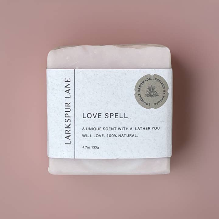 Larkspur Lane Soaps & Sundries LLC - Wholesale Bar Soap - LoveSpell Soap2