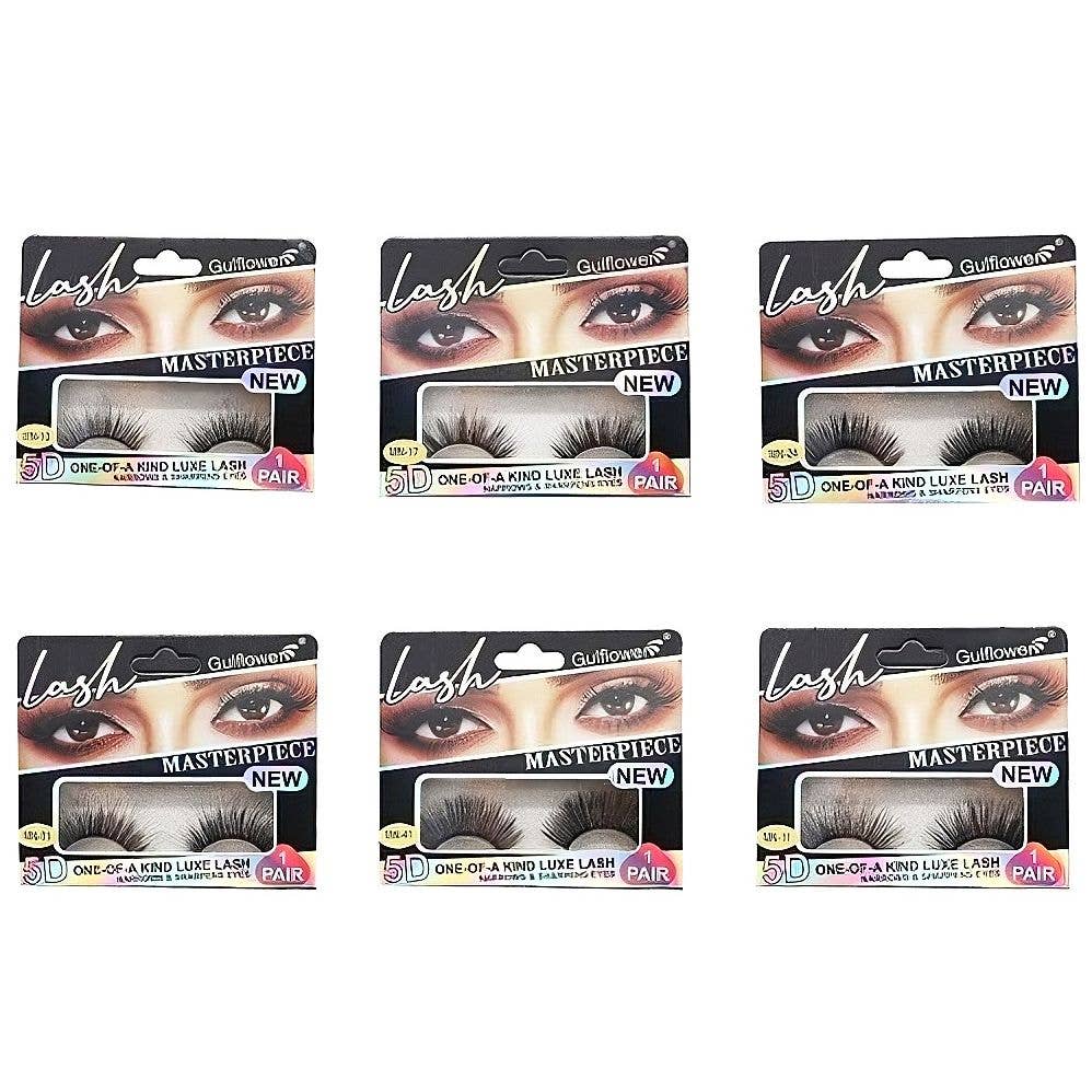 Diacly - Wholesale False/Fake Eyelashes - 12pk 5D Masterpiece Luxe Eye Lashes1