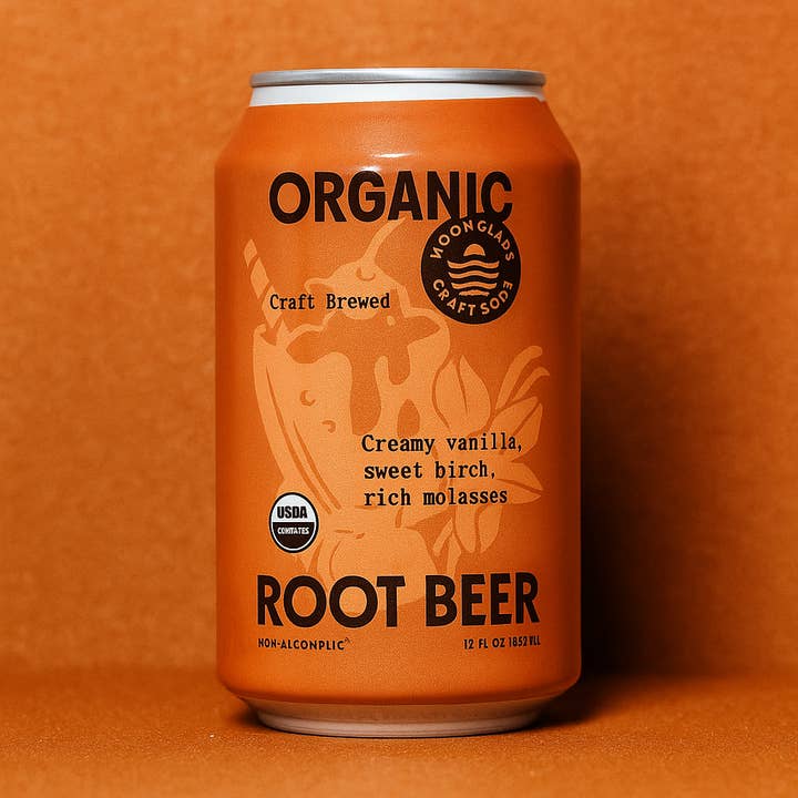 Moonglade Brews - Wholesale Soda/carbonated drink - San Diego Root Beer - 4 Pack | 12oz Cans | Craft Soda1