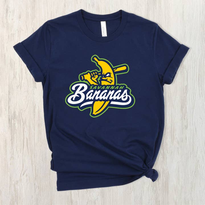 TheKingShirt - Wholesale Screen Printed T-Shirt - Women's - Savannah Banana Baseball Logo Tee Unisex Jersey Shirt5
