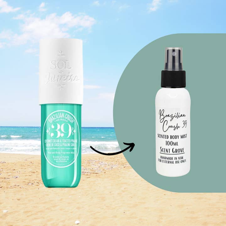 Brazilian Crush 39 scented body mist spray 100ml for wholesale by Scent Grove