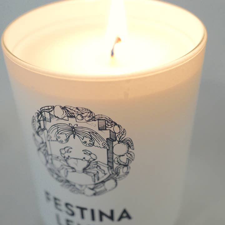 FESTINA LENTE MILANO - Wholesale Jar/Filled Candle - BOREA 200gr (7oz) Niche Scent Soy Candle Made in Italy1