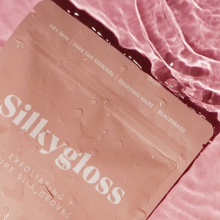 Silkygloss - Wholesale Exfoliating Gloves/Mitts - THE ORIGINAL Silkygloss Body Glove2