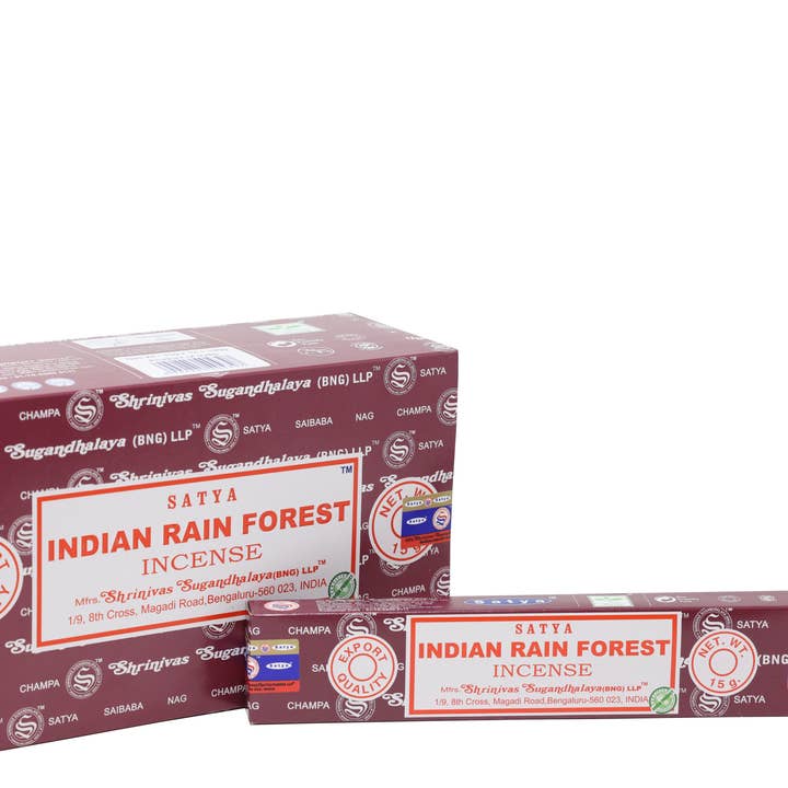 Designs by Deekay Inc. - Wholesale Incense - Satya - Indian Rain Forest Incense Sticks (15 g.)