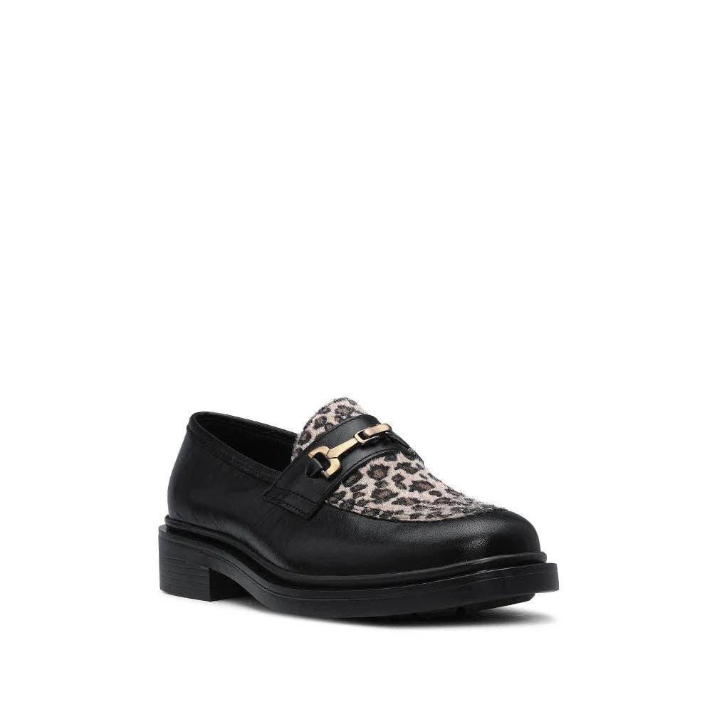 Black LEOPARD LOAFERS for wholesale on Faire2