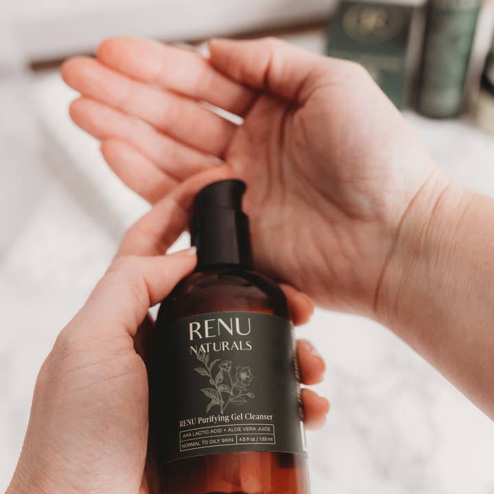 Renu Naturals – wholesale Facial cleanser – Purifying Gel Cleanser