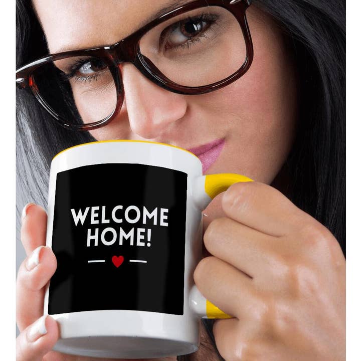 3dRose - Wholesale Coffee mug - 3dRose, Welcome Home Sign for Housewarming Homecoming Return Returning Back, Mug1