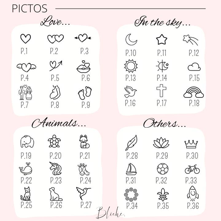 Bliche - Wholesale Pendant/Charm Necklace - Engravable birthstone necklace5