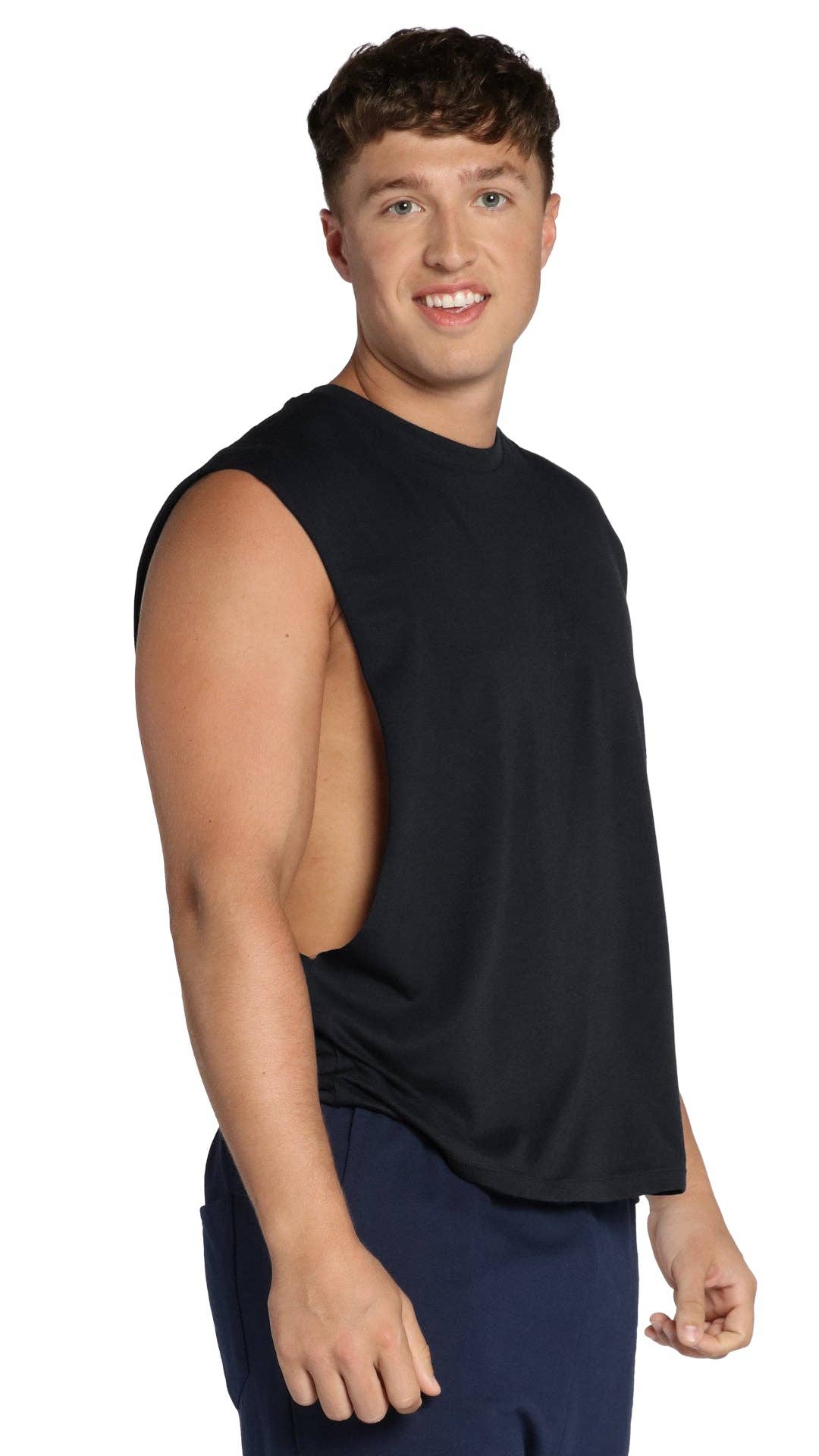 REMOVED BRAND – wholesale Tank top – Men's – Men's Muscle Tank | MS-1512