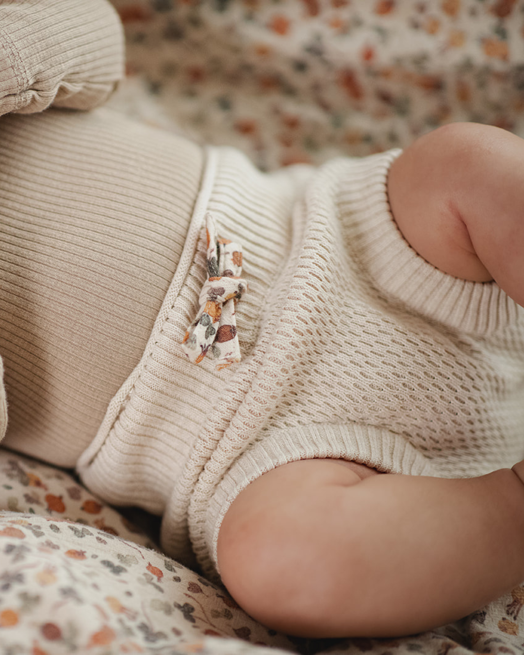 Saga Copenhagen - Wholesale New Mom Gift Box/Set - Wear & Wow Box - IvoryEmbroidered Premature Box - Clover an Ivory - Organic Cotton7