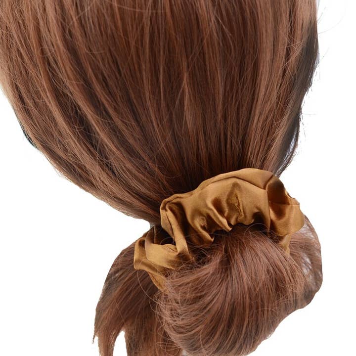 Satin Hair Scrunchies (Large) for wholesale by 858 The Label