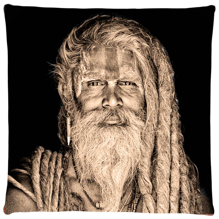 Gangadas Baba de Mario Gerth | Wallhanging | Étnico por atacado de FS Home Collections