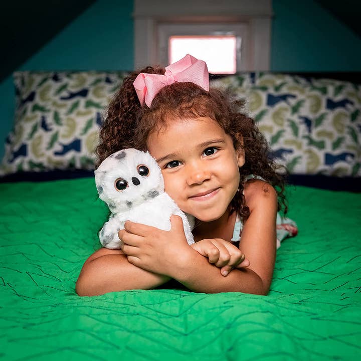 Jolitee Kids - Wholesale Stuffed/Plush Toy - Kids & Baby - Hedda Owl White/Grey Realistic Snowy Owl Stuffed Animal Toy