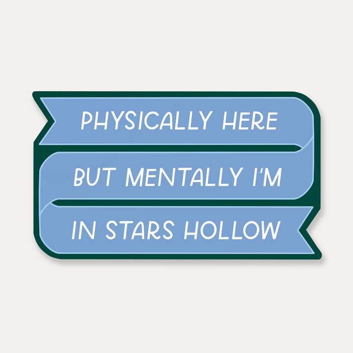Stars Hollow Sticker | Gilmore Girls Stickers, Pop Culture for wholesale by Just Follow Your Art