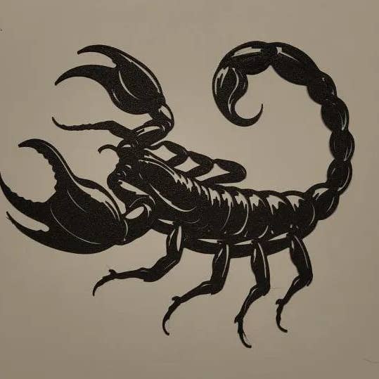 Arte de Pared de Escorpión para venta al por mayor de The 3D Printiverse
