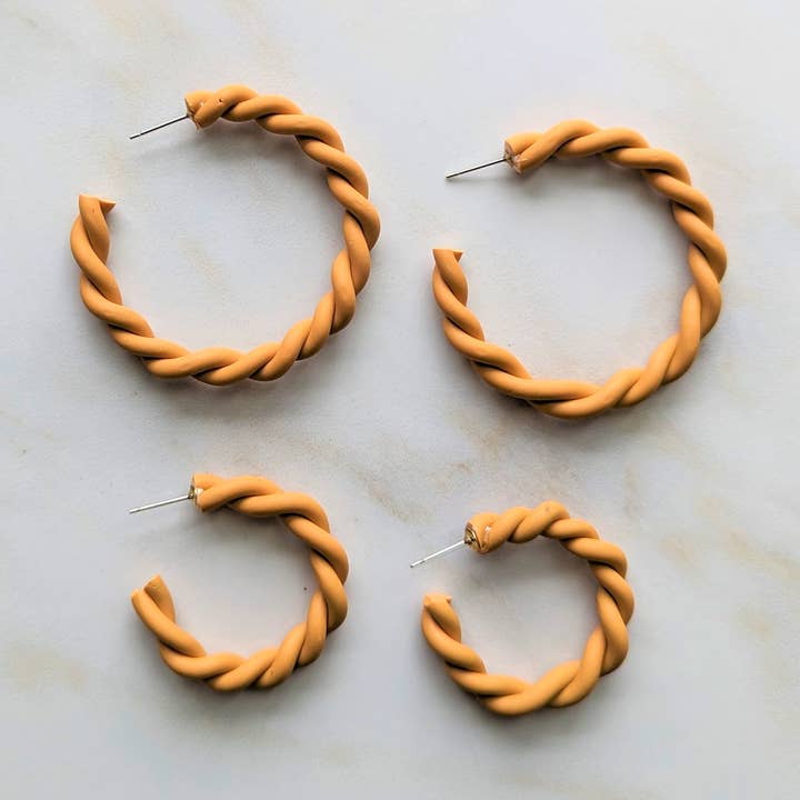 Aros retorcido para venta al por mayor de Simply Chic