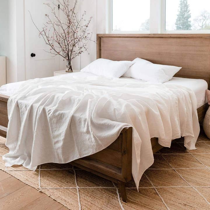 Rough Linen - Wholesale Sheet Set - Smooth Linen Sheet Set7