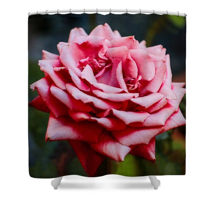 CORTINA DE CHUVEIRO DE FLORES ROMÂNTICAS por atacado de sorayadapuzzostore