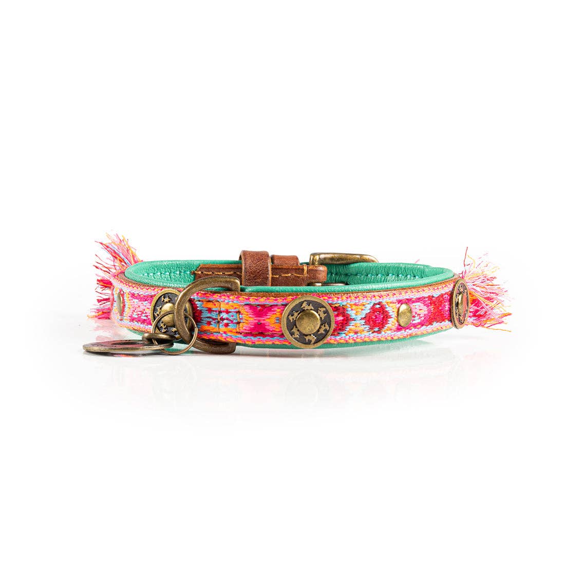 Dog with a Mission - Wholesale Pet Collar - Dog - Boho Rosa Collar 5