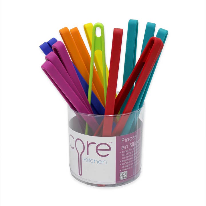 Core Home - Wholesale Kitchen Tong - Core Kitchen Cdu Silicone Tongs