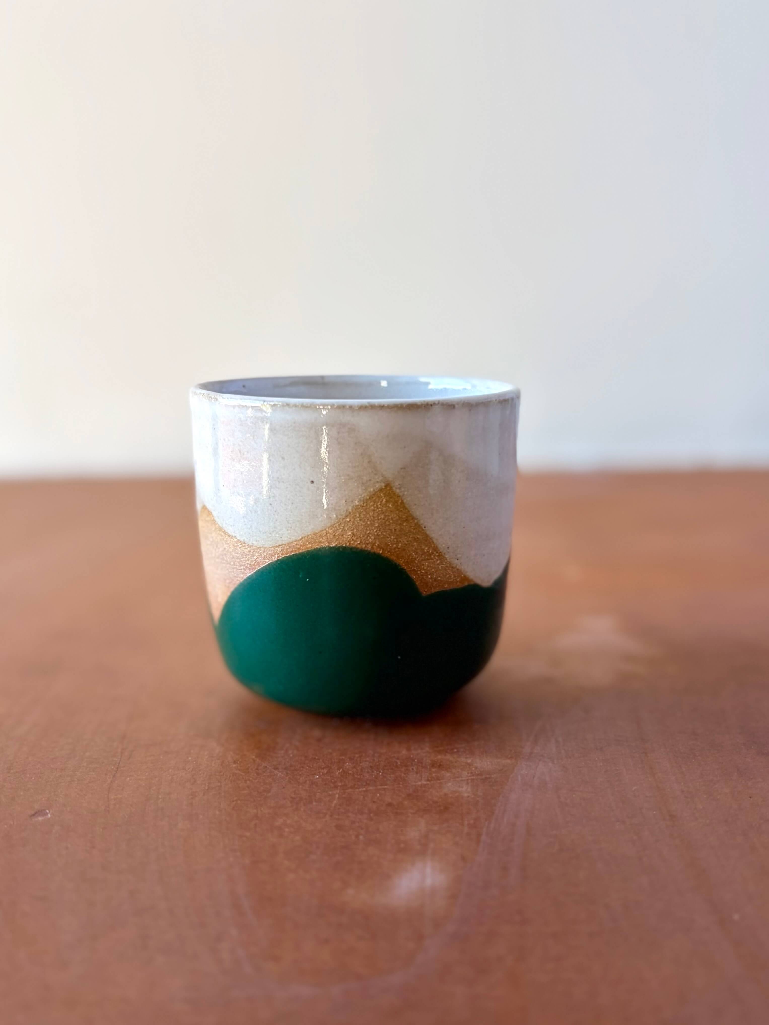 ROB Ceramics - Wholesale Coffee Mug - Horizon Cup (Spring Palette) - Handmade Ceramic1