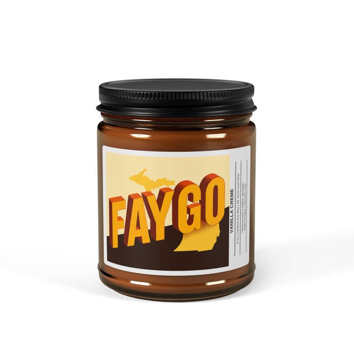 Nefer Designer Candles & Home Decor - Wholesale Jar/Filled Candle - Pop Culture in a Jar – Detroit Drafts: Faygo & Vernors Candle (Studio Shift)17