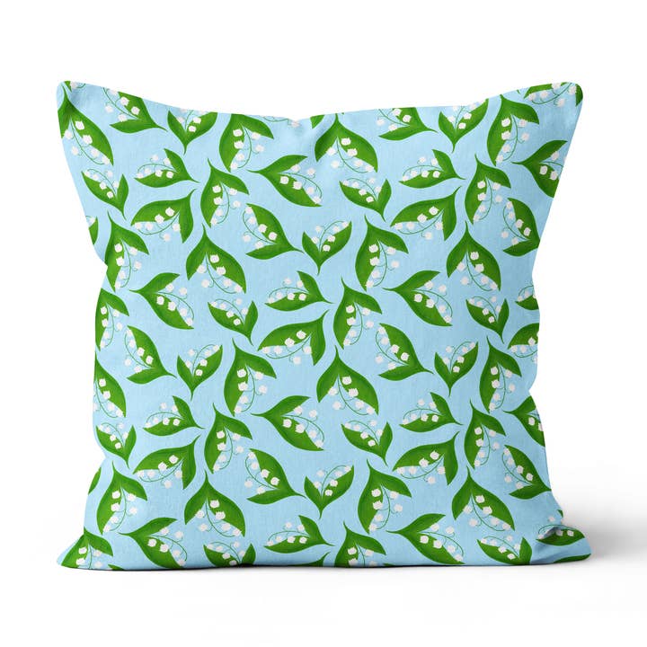 Copricuscino Giglio Azzurro della Valle | Decorazione Primaverile per la Casa per la vendita all'ingrosso da parte di Sorbet Dreams
