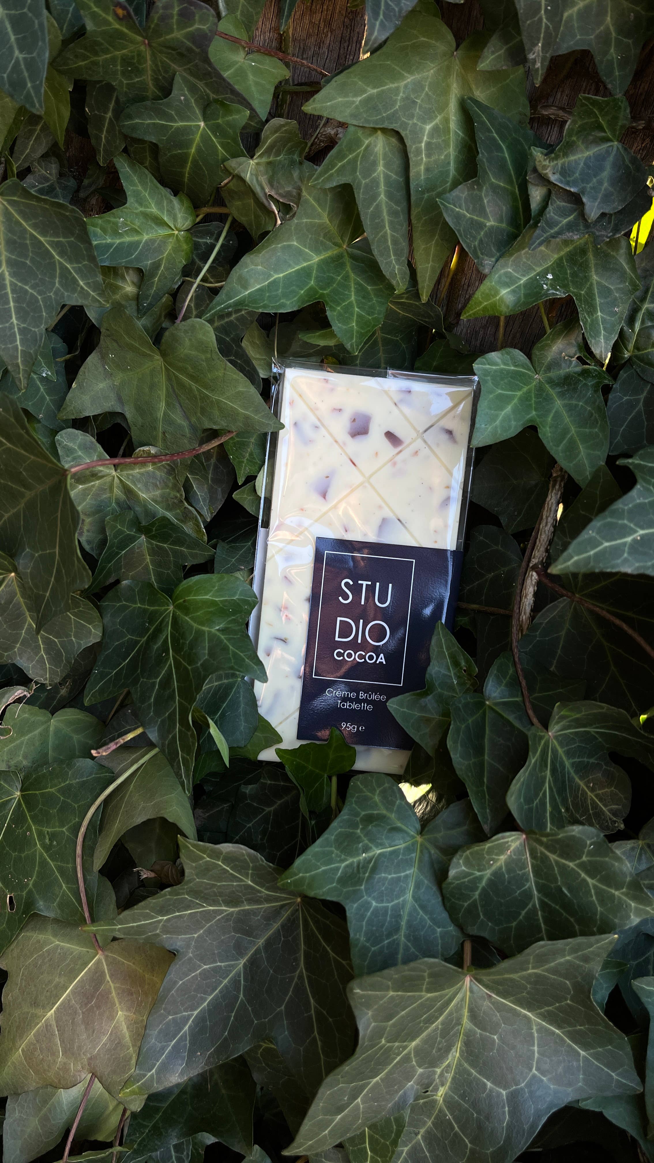 Studio Cocoa – Engroshandel Chokoladebar – Crème Brûlée Tablette (chokoladeblok)1