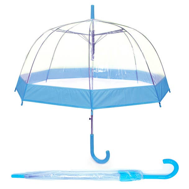 Selini New York - Wholesale Umbrella - Women's - See-Thru-Bubble Wind-Resistant Premium Clear Umbrella-UC1811