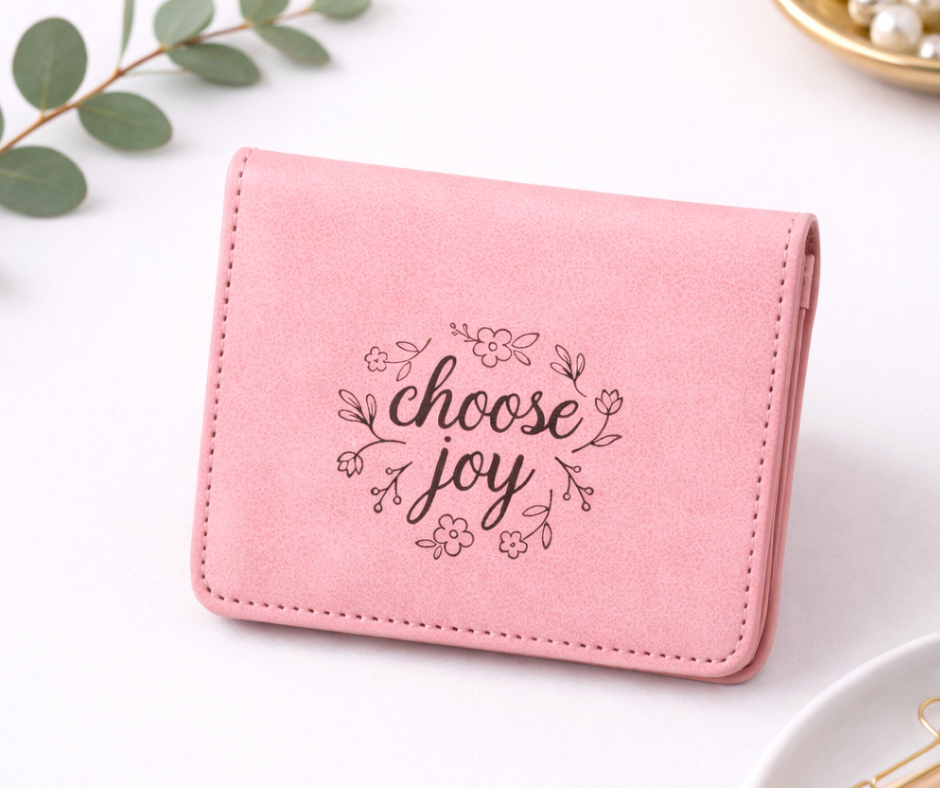 Swanson Christian Products - Wholesale Wallet - Women's - Wallet Pu Women'S Choose Joy Pink5