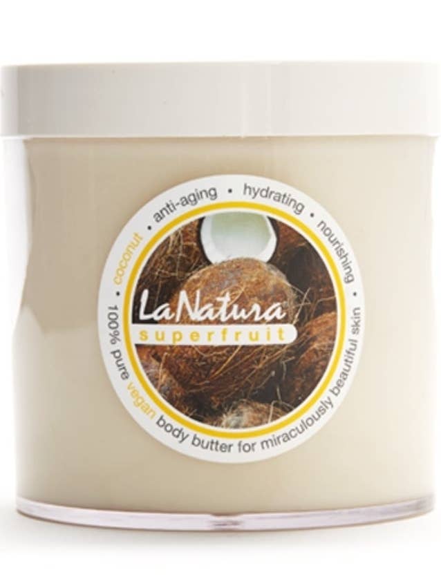 Beurre corporel vegan à la noix de coco pour la vente par LaNatura