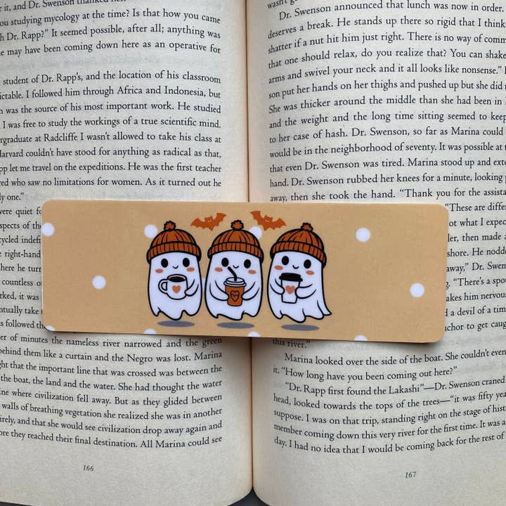 Ghosts Bookmark for wholesale by The Crafty Maritimer
