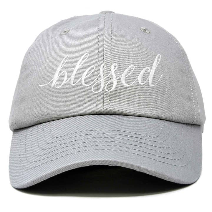 Dalix - Vente Casquette de baseball – femme - DALIX Blessed Casquette de baseball pour femme en coton doux