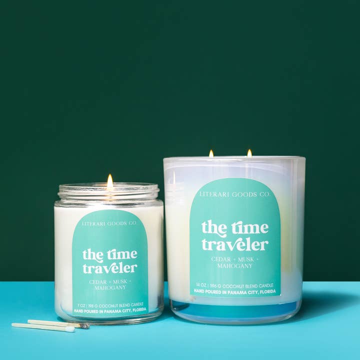 Literari Goods, Co | Book Themed Candles + Gifts - Wholesale Jar/Filled Candle - Fall Bookish Candle - Christmas Candle - Gift for Book Store