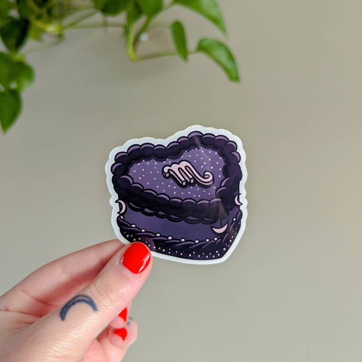 allymakesmagic – wholesale Klistermärke – zodiakkaka klistermärken | snygga tårtdekaler | zodiakastrologi