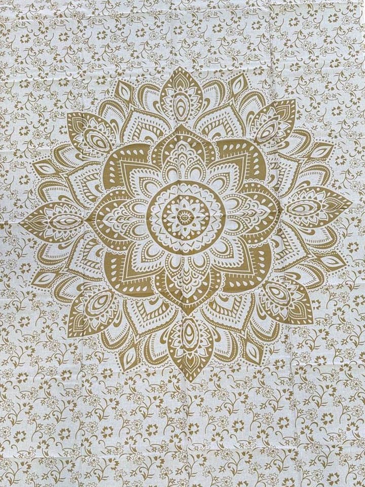 Tapisserie Mandala Lotus B68 pour la vente par Rising International Inc