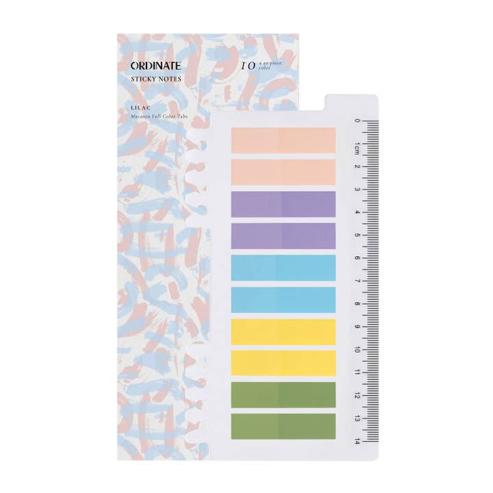 Lilac | adhesive strips | sticky notes pastel | transparent for wholesale by Ordinate