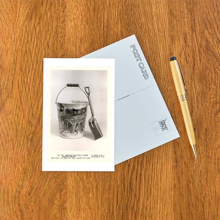 Found Image Press - Wholesale Postcard - Postcard AC-439 Beach Pail and Shovel1