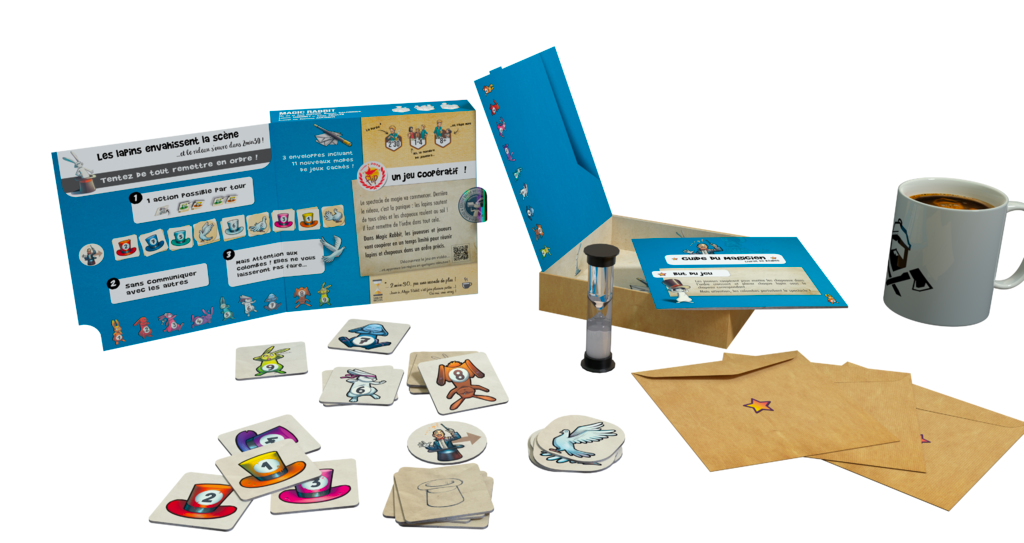 2Tomatoes Games - Wholesale Board Game - Conejo Mágico1