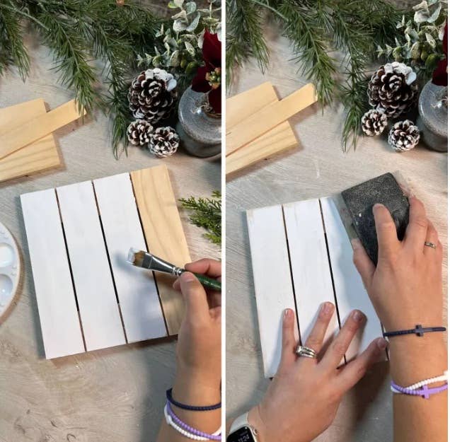 Factory Direct Craft – wholesale Sign – 8-1/2" x 8" -  Unfinished Wood Pallet Sign 4