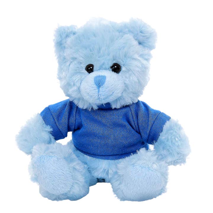 Plushland - Wholesale Stuffed/Plush Toy - Kids & Baby - Customized Plush teddy bear with tee shirt, sitting, 11