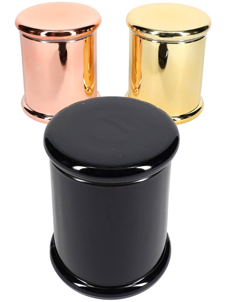 Large Colored Glass Jar - J0191 for wholesale by SPS Wholesale Inc